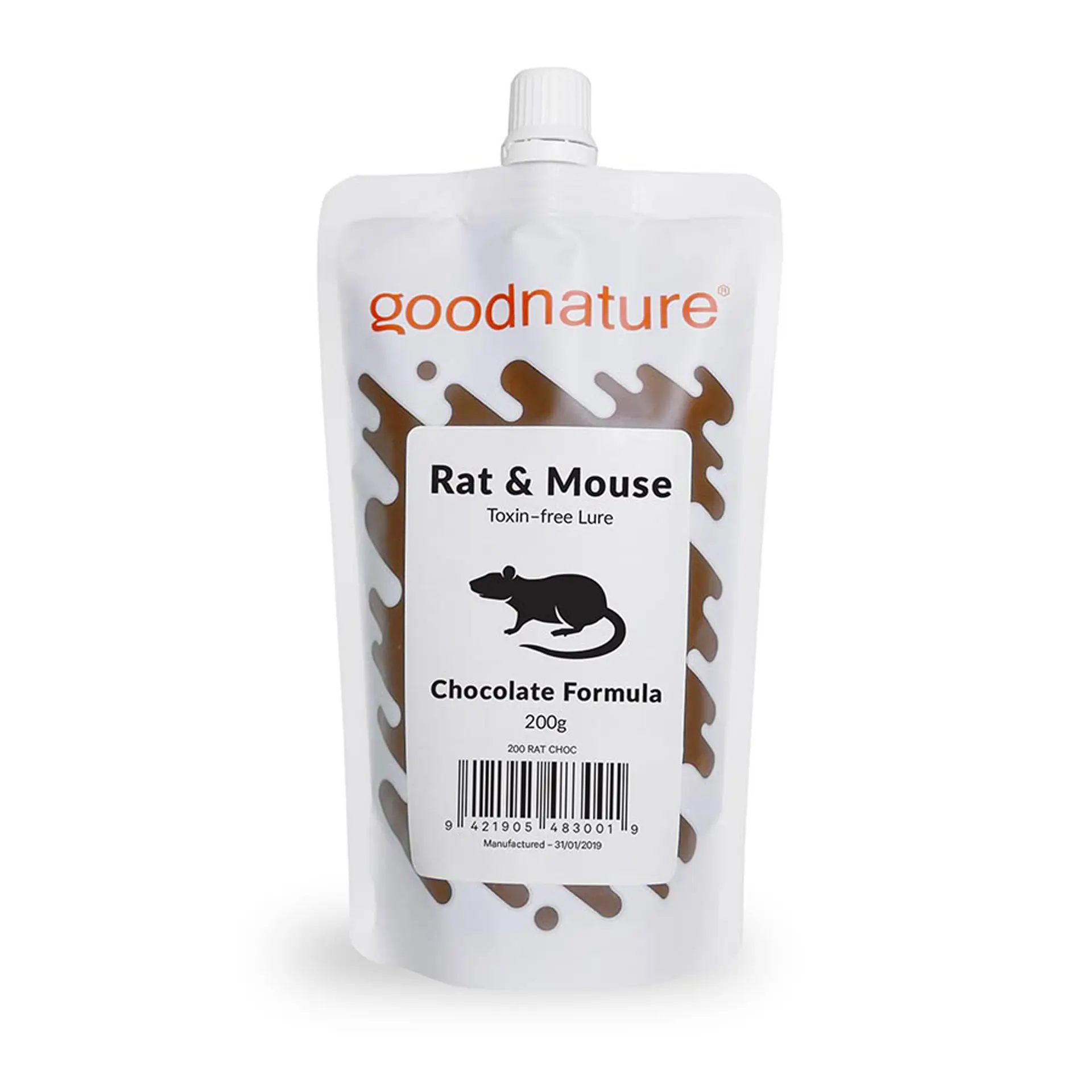 Goodnature Ratten en muizen Lokstof Chocolade zak 200g